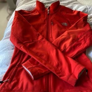 Orange/Red North Face Jacket